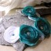 The Riviera fabric flower necklace