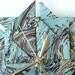 Great Wall Clock - Blue French Marbled Origami-Large-The Perfect Gift