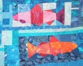 geometric sports queen quilt coverlet - Fishing Hole