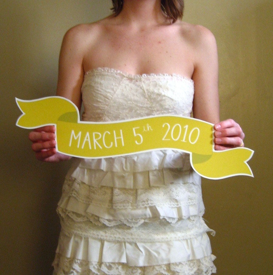Large Banner No. 2 Wedding Photo Prop - Common Phrases