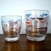 Vintage Anchor Hocking Glasses, Midcentury, Retro, Juice, Rocks, Swanky Swigs