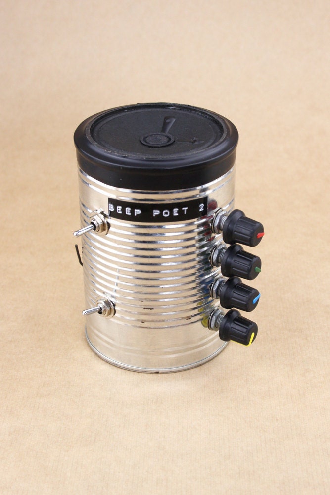 Beep Poet 2 - Lofi Electronic Noise Maker In A Can
