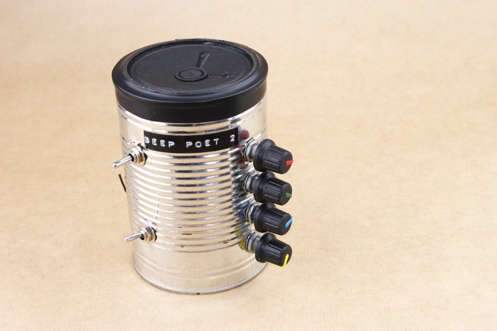 Beep Poet 2 - Lofi Electronic Noise Maker In A Can