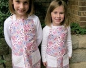 Lavender Floral Child Apron