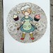 Master Baker color print 8in x 10in