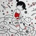 Game On - 8x10 cute video game girl drawing watercolor print
