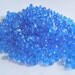 Transparent Dark Sapphire Tri Beads 11mm - 480 pieces - Darice Jewelry, Crafts