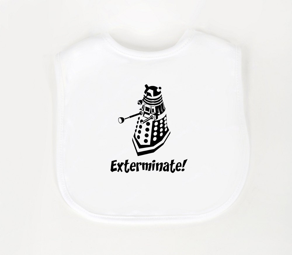 Dr. Who bib - Dalek