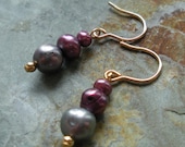 Gold-filled Freshwater Pearl Earrings