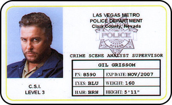 police identification card