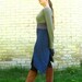 Long Sleeve V Neck Dress (Soy or Bamboo Organic Cotton)