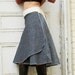 Organic Denim Wrap Skirt (Hemp and Organic Cotton)
