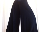 Pantaloons harem pants - Black velvet - YOUR SIZE