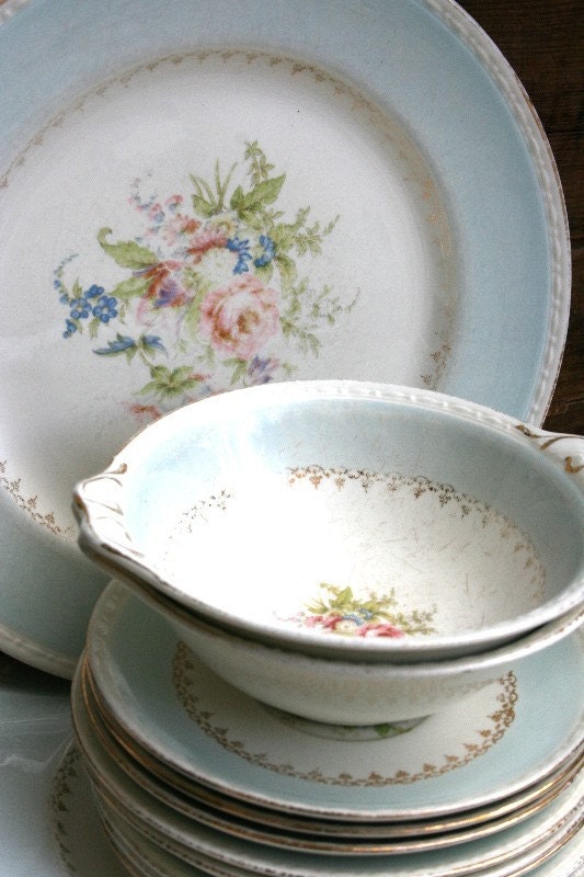 Homer Laughlin Eggshell China Chateau Pattern by snapsink