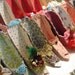 Marie Antionette inspired fancy paper shoe favor boxes