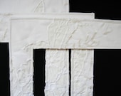 White Floral Lace Mat, unframed 11x14 for 8x10 print - 2 available