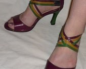 Strappy Summer Heels, made to order in your size