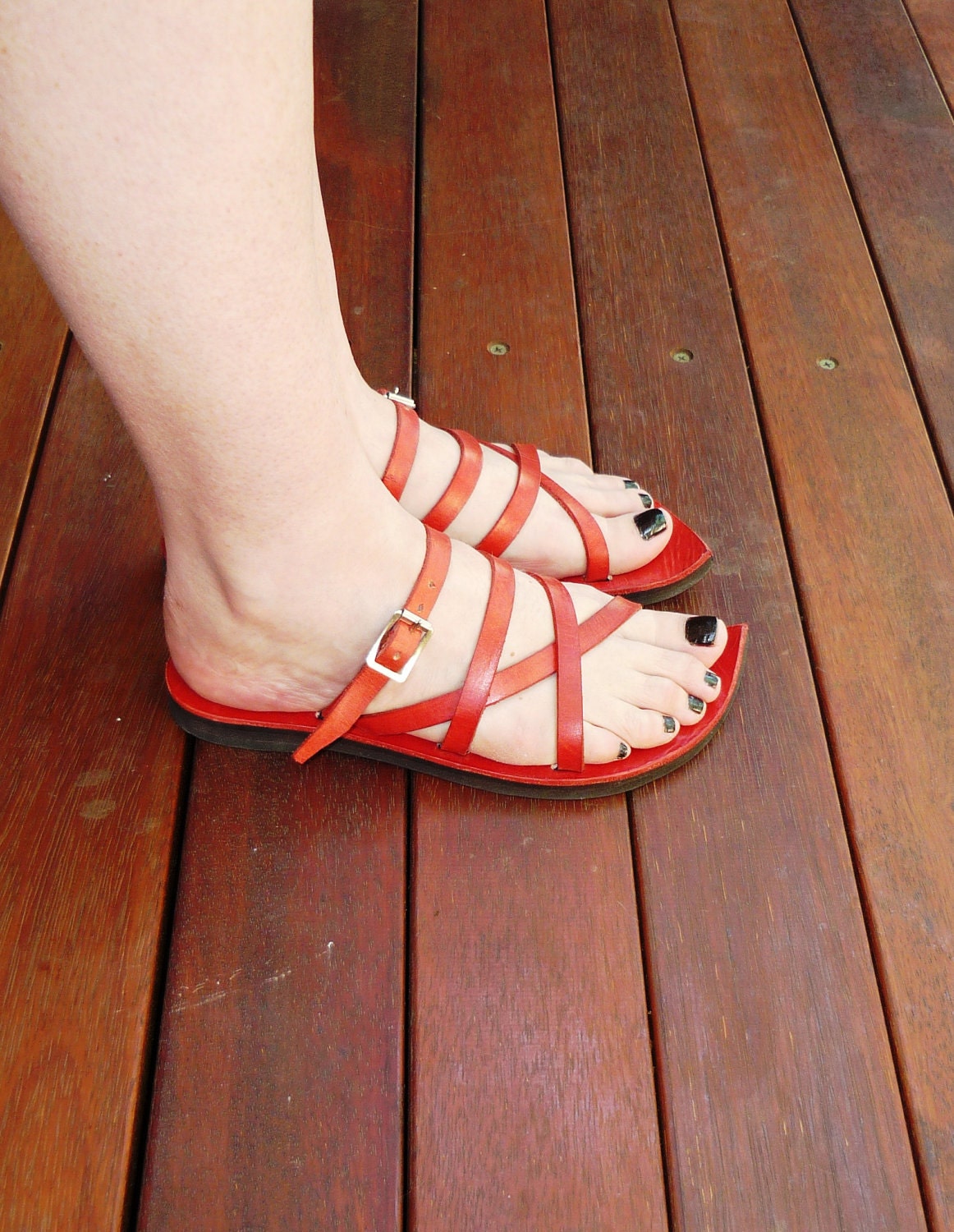 Leather Sandal - Athena - Goddess Range - Custom order