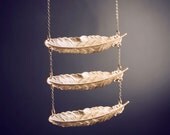 Ladder of Hope Feather Necklace - HOLIDAY SALE