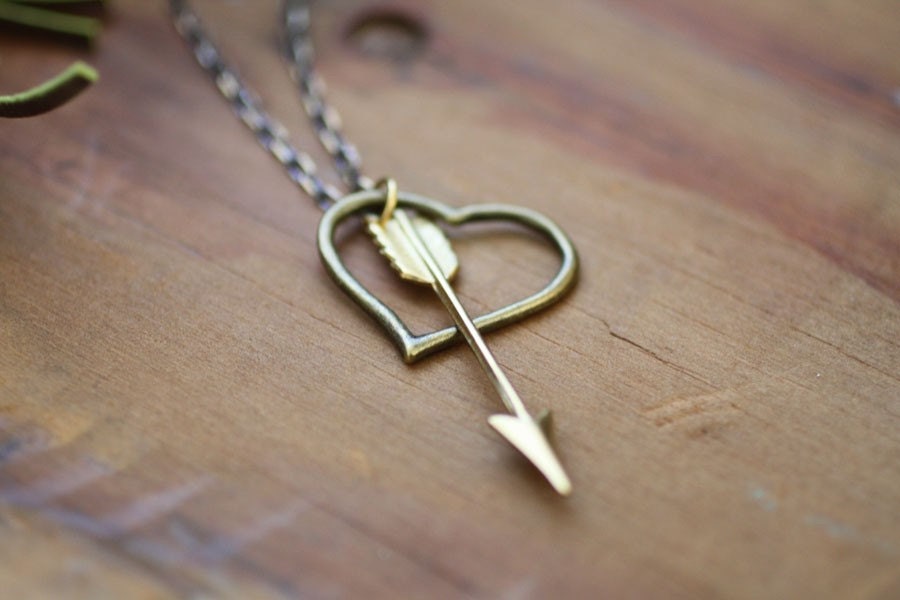 Shot Through the Heart Necklace