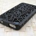 MADE TO ORDER (4-8 weeks) Designer iPhone 4S & 4 Victorian Filigree Swirl Puzzle Case (3D printed Nylon) - 4 color options