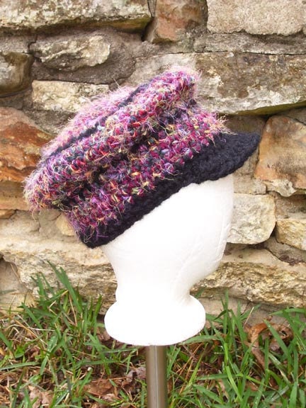Newsboy Beret Crochet Pattern - with Detailed Variations and sizes - Permission to Sell Finished Items