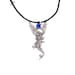 Vintage Dragon Pendant Necklace - Gothic Fantasy 1980s - Unisex- InVintageHeaven