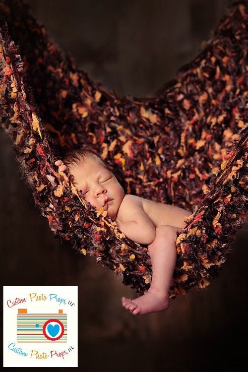 Pumpkin Patch Newborn Baby Hammock Photo Prop (HAnGinG VideOs) Newborn Photography Prop, Baby Girl Props, Baby Boy Props,  Baby Blanket