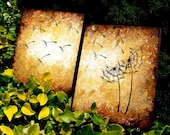 Two Wishes In The Wind - Two Piece Painting