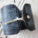 Black Cuff Bracelet Japanese Wave Design, Twine Tie, Metal Free, For Men Unisex  by theshagbag on Etsy