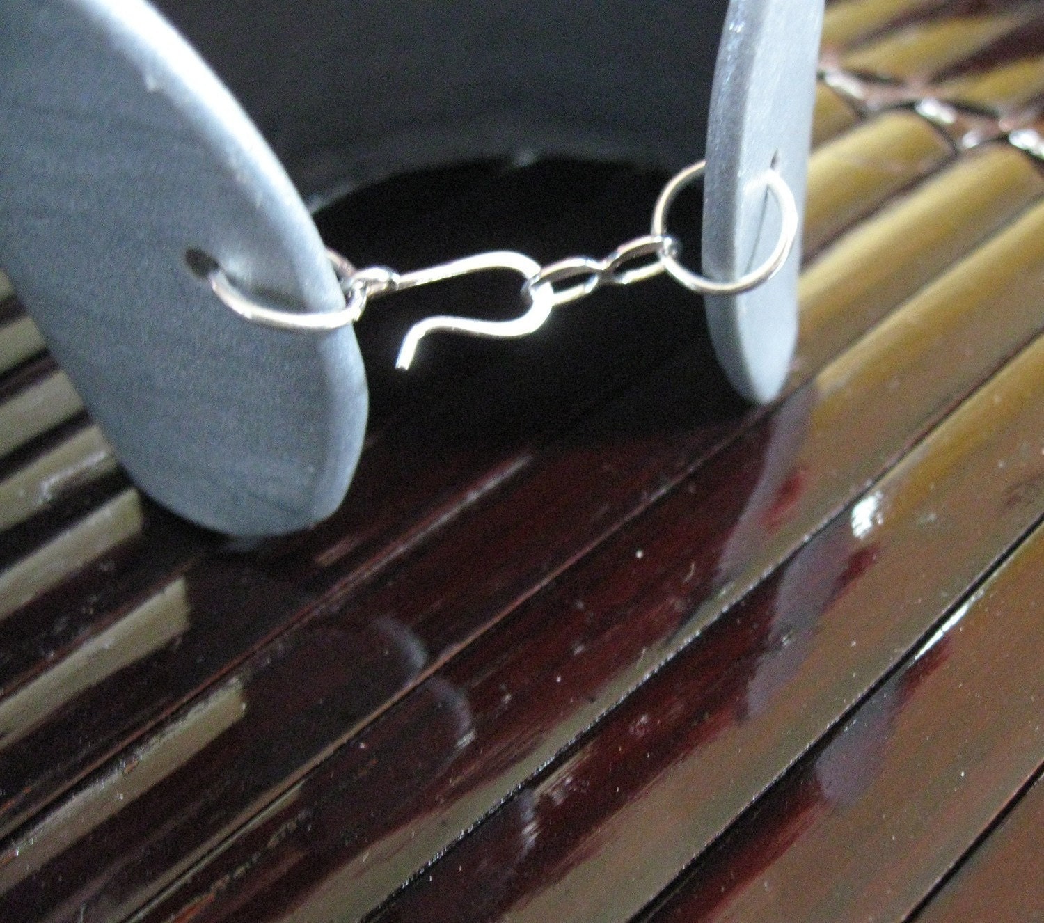 Huge Weekend SALE Silver Cuff Bracelet, Black Crow Bird Design, Handmade Jewelry by theshagbag on Etsy
