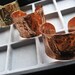 Solid Hand Forged Flared Cuff Bracelet in Copper - B003 or Bronze - B004
