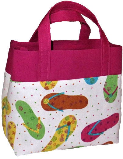 Pattern JUST RIGHT TOTE, Easy to sew handbag, mailed U.S.Postal
