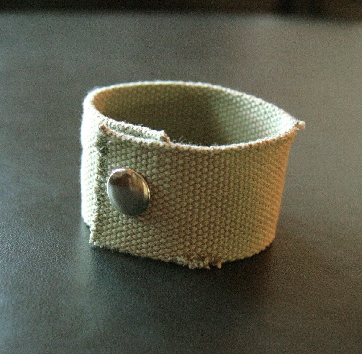 Repurposed Belt Cuff - Unisex