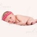 Fushia Pink Beaded Headband