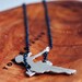 Made to Order - Original Sterling Silver Swinging Pinup Girl