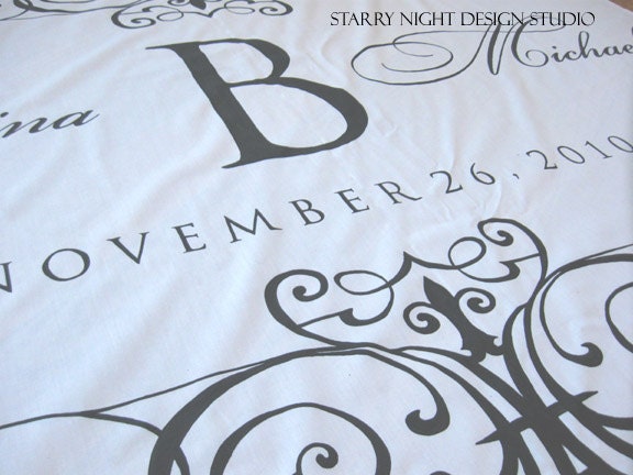 Aisle Runners, Custom Aisle Runners, with Monograms on Quality Fabric that Won't Rip or Tear