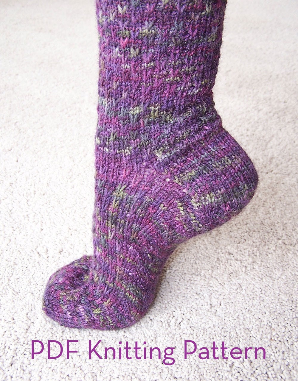 Pattern - Socks - Slip One Skip Two