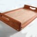 eco tray from reclaimed maple and cherry