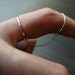 Gold Chain Double Ring