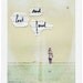 Collage art polaroid hand written printed on fine art photographic paper of 4x5 inches