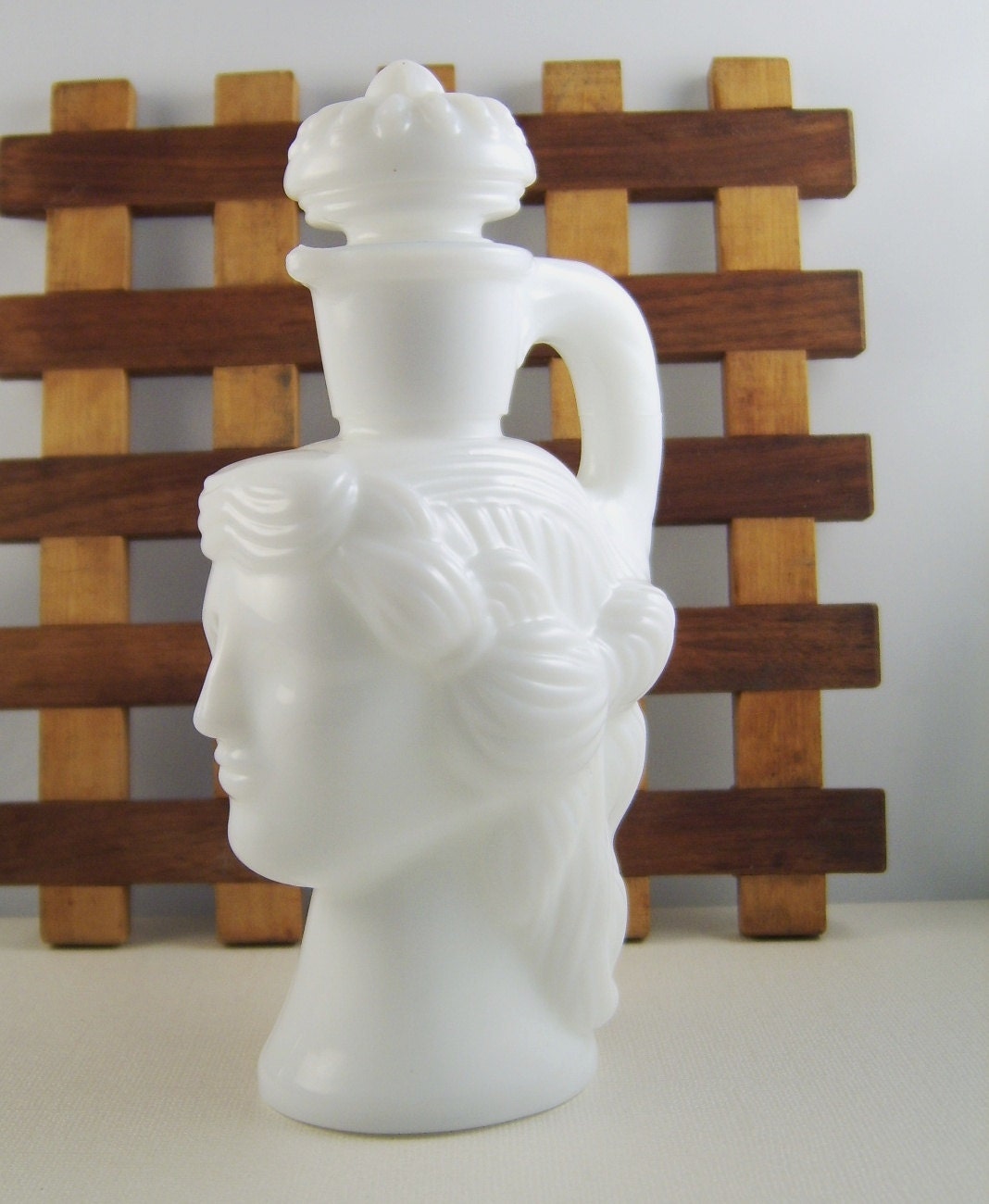 Vintage Avon Perfume Bottle Grecian Woman