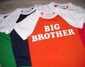 Toddler Boys Raglan Big Brother shirt