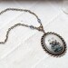Victorian necklace - Ghost Siamese twins girls (N057)