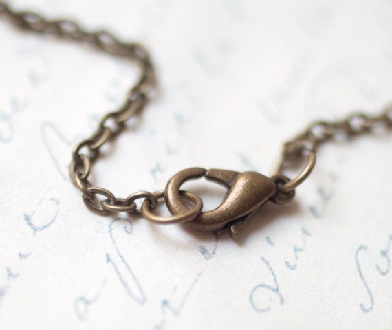 Flower bib necklace - Shabby Chic (BN006)