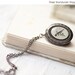 Bird silver locket necklace - Shabby Chic (L004)
