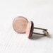 Men Cufflinks - Wood cufflinks - Rustic Wedding accessories (C002)