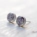 Tiny ear post - Tree earrings - Earring studs (E092)