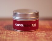 GINGERBREAD SCENTED Small Tin Soy Candle