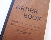 Vintage Ledger Book - Blank 1957